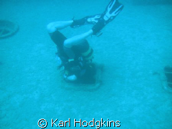 I am goin in.
I must say the diver is actually me my wif... by Karl Hodgkins 